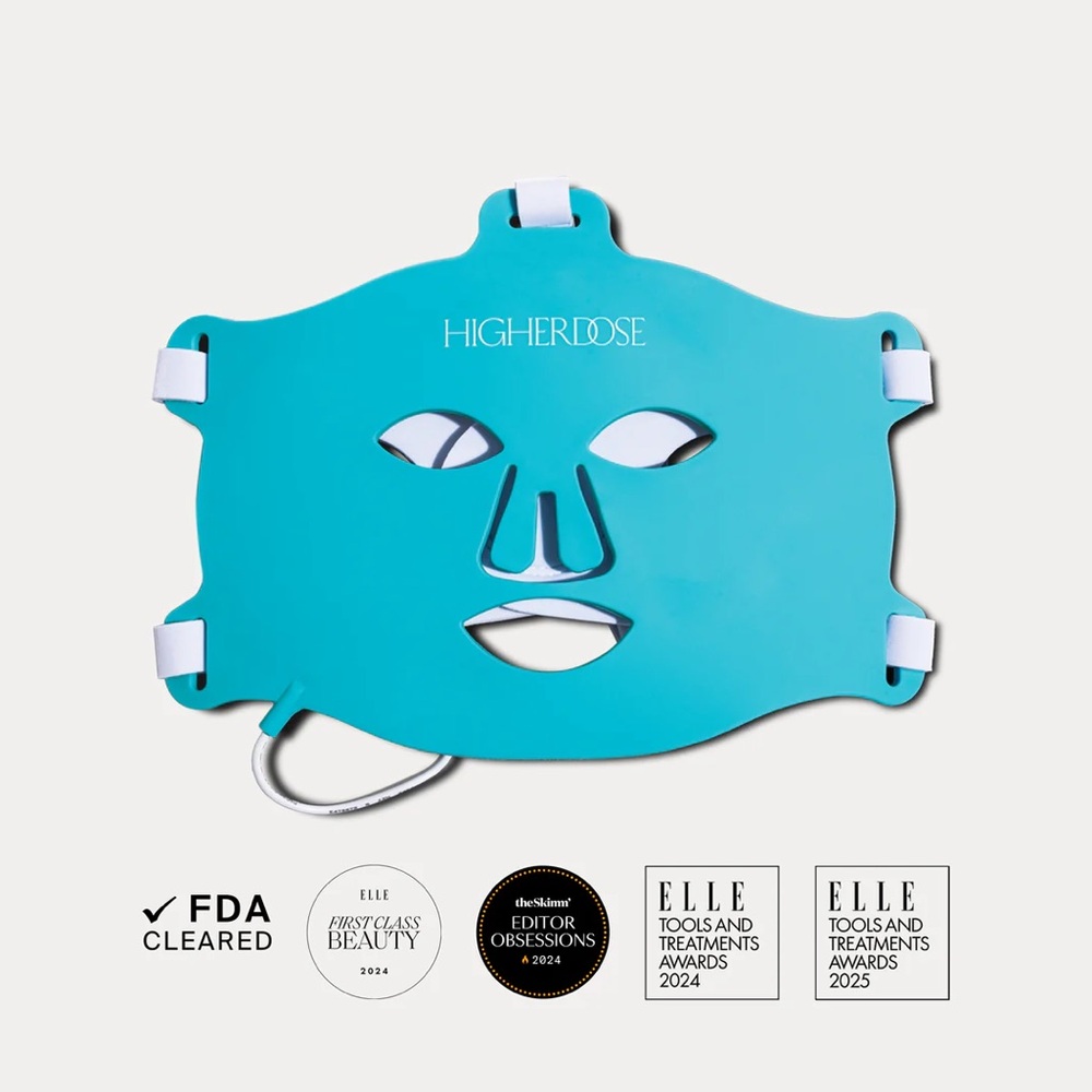 HigherDOSE Red Light Face Mask